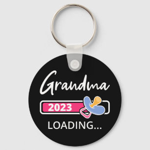 Grandma 2023 Loading I - Promoted To Grandmother Key Ring
