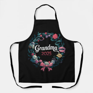 Grandma 2025 For New Grandmother Gift Apron