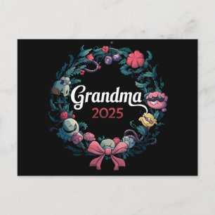 Grandma 2025 For New Grandmother Gift Postcard