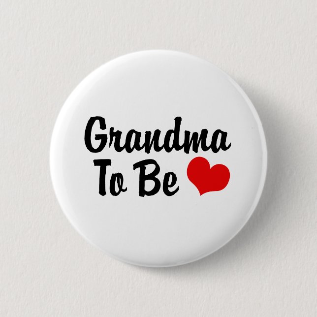 Grandma 6 Cm Round Badge (Front)