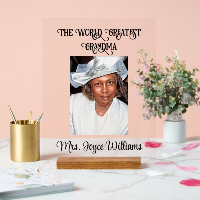 Grandma Acrylic Sign (Wedding)