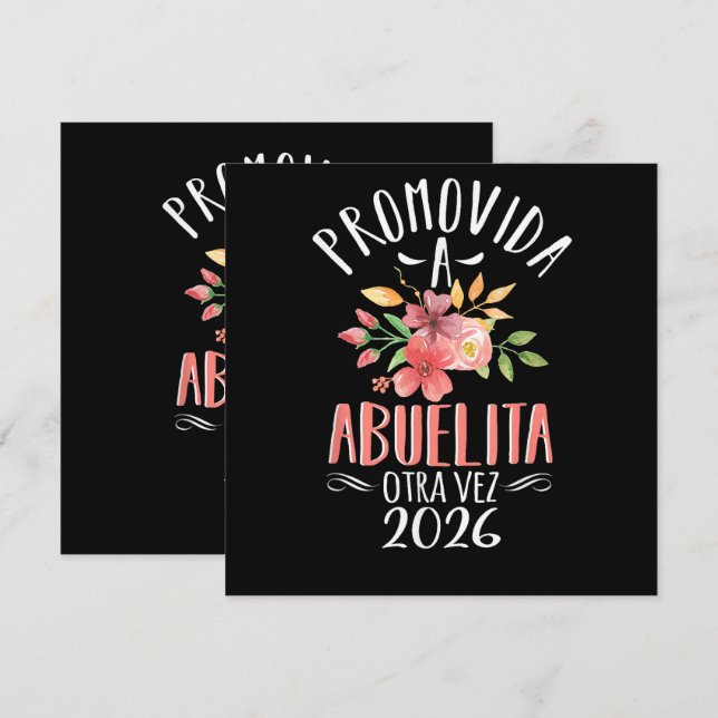 Grandma Again In Spanish (Front/Back)