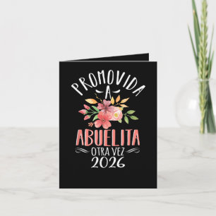 Grandma Again In Spanish Holiday Card