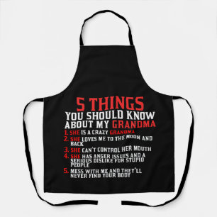 Grandma and Grandchildren Apron
