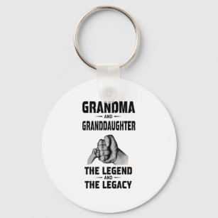 Grandma And Granddaughter Legend And Legacy Key Ring