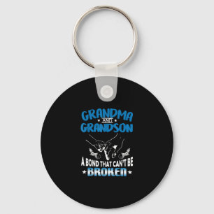 Grandma And Grandson A Bond That Can’t Be Broken Key Ring