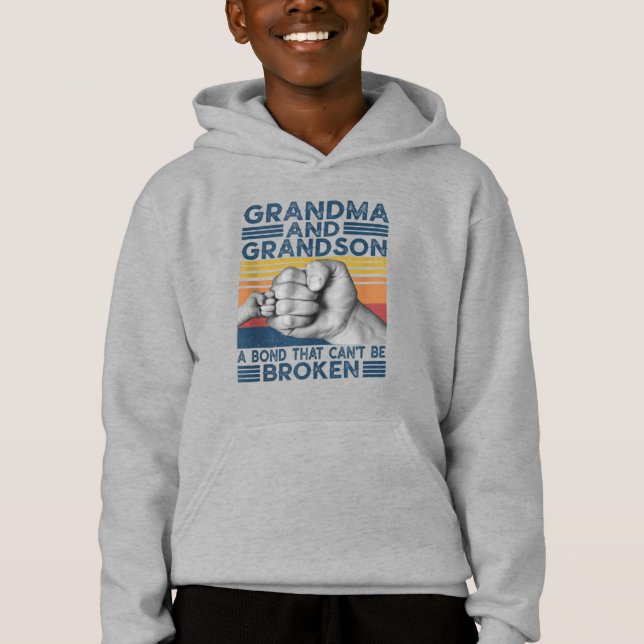 Grandma And Grandson A Bond That Cant Be Broken (Front)