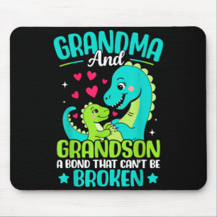 Grandma And Grandson A Bond That Can't Be Broken D Mouse Mat