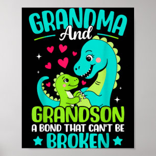 Grandma And Grandson A Bond That Cant Be Broken Di Poster