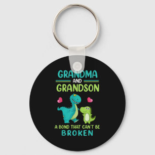 Grandma And Grandson A Bond That Can't Be Broken Key Ring