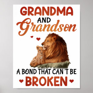 Grandma And Grandson A Bond That Can't Be Broken L Poster