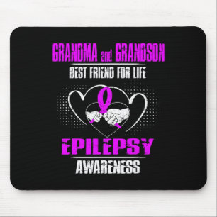 Grandma And Grandson Best Friend Of Life Epilepsy Mouse Mat