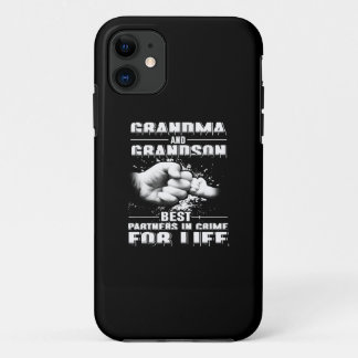 Grandma And Grandson Best Partners Crime For Life iPhone 11 Case