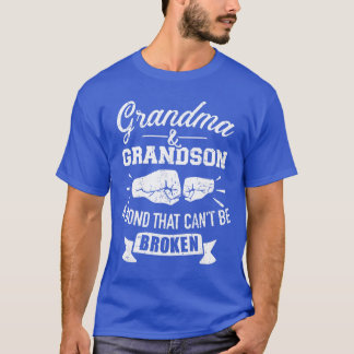 Grandma and Grandson Bondhat Cant be Broken Small T-Shirt