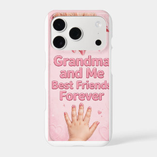 Grandma and Me Pink Bow Nails Art Print