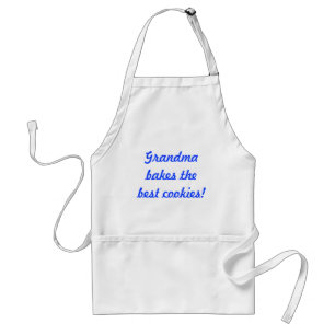 Grandma bakes the best cookies Apron