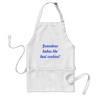 Grandma bakes the best cookies Apron