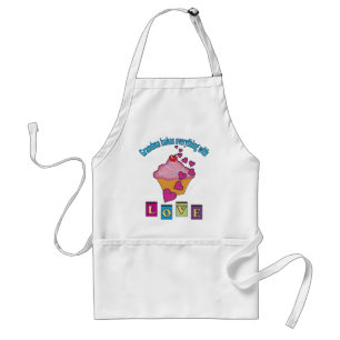 Grandma Bakes with Love Standard Apron