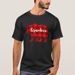 Grandma Bear Clothing Women Grandparent Family Mat T-Shirt