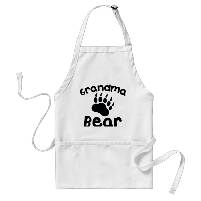 Grandma Bear Standard Apron (Front)
