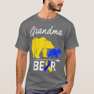 Grandma Bear T21 Grandkid , Down Syndrome Awarenes T-Shirt