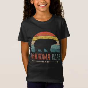 Grandma Bear Vintage Retro Granny Grandmother T-Shirt
