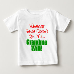 Grandma Better Than Santa Baby T-Shirt