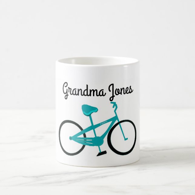 Grandma Bike Rides Coffee Mug (Center)