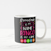 Grandma Bingo Player Funny Bingo Quote Design