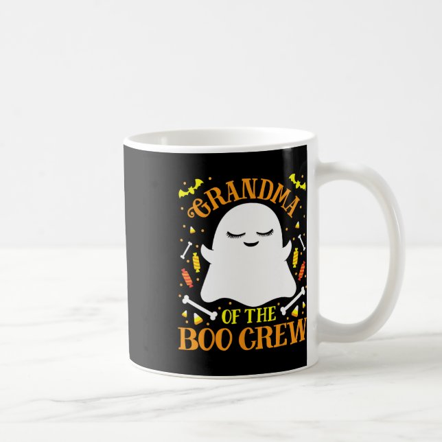 Grandma Boo Crew Ghost Matching Family Set Hallowe Coffee Mug (Right)