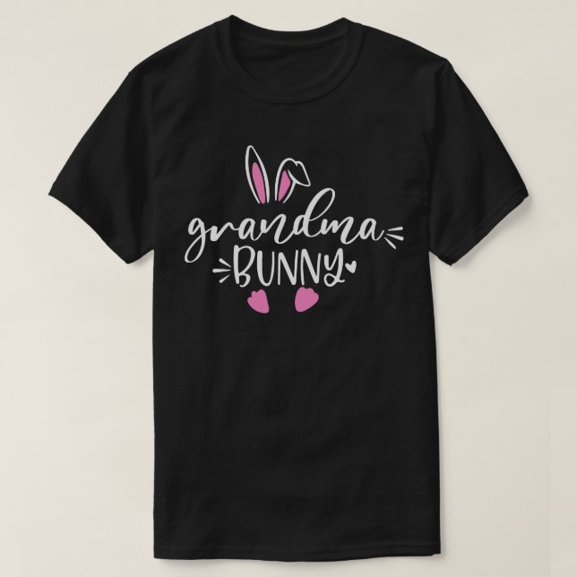 Grandma bunny easter T-Shirt (Design Front)
