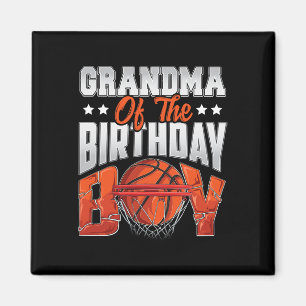 Grandma Bysketbyll Birthday Boy Family Byller B-da Magnet