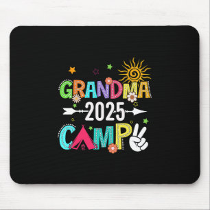 Grandma Camp 2025 Family Vacation Summer Camping C Mouse Mat