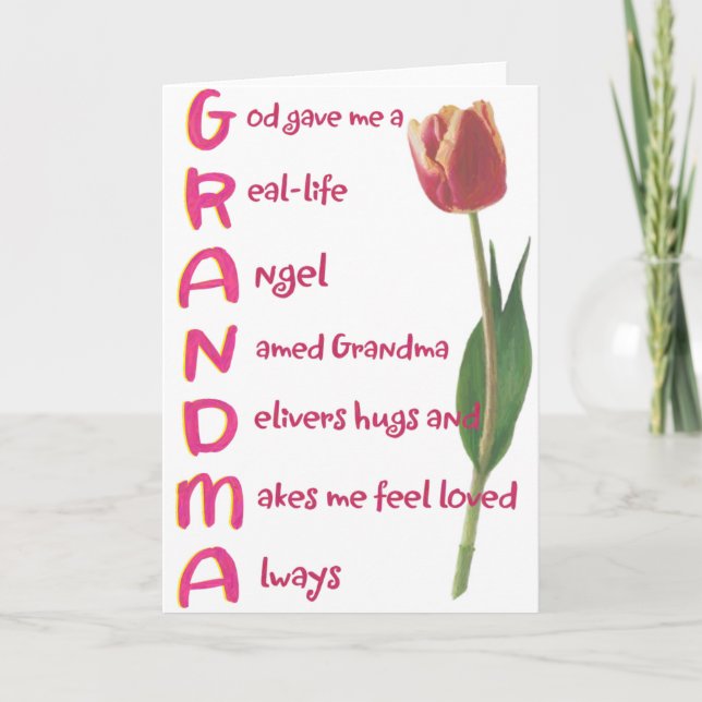 grandma card (Front)