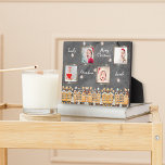 Grandma Christmas Ginger Cookie Photo Grid Collage Plaque<br><div class="desc">Template photo plaque for Grandma with a Christmas theme and a 4 photos display grid. This is the perfect holiday season gift. The Photo Plaque Gift with Easel is a cherished keepsake that combines elegance, personalisation, and the warmth of family memories. This beautifully designed photo memory keepsake is a true...</div>