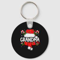 Grandma Christmas Pajama Santa Claus Family Matchi