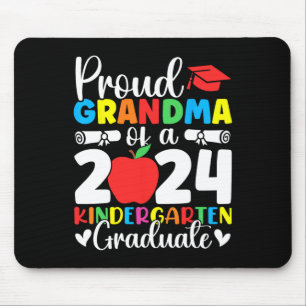 Grandma Cl Of 2024 Kindergarten Graduate Graduatio Mouse Mat