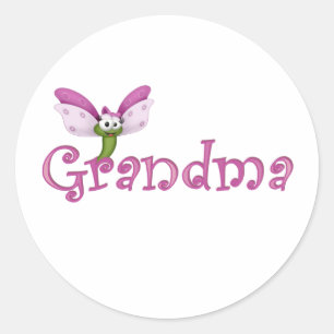 Grandma Classic Round Sticker