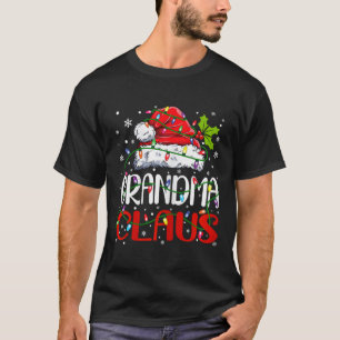Grandma Claus Christmas Santa Matching Family Xmas T-Shirt