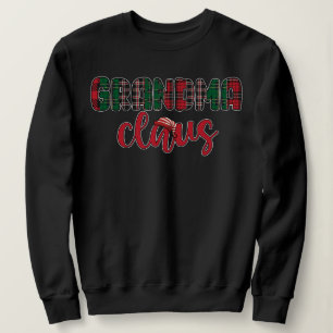 Grandma Claus Family Matching Christmas Outfit Sweatshirt