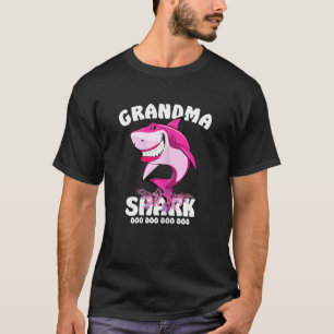 Grandma Claus Shark  Christmas Matching Family Wom T-Shirt