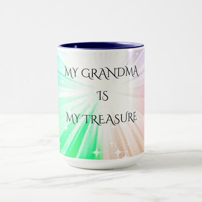 "GRANDMA" COFFEE OR TEA MUG. MUG (Center)
