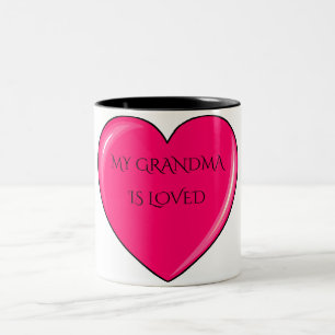 GRANDMA coffee or tea mug. Two-Tone Coffee Mug