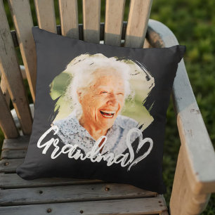 Grandma Cool Modern Simple Grunge Cushion