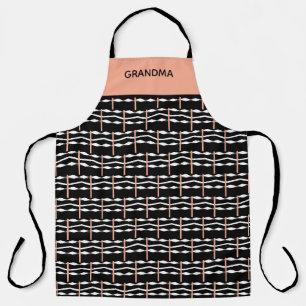 Grandma, Cute Ethnic African Art Pattern Apron