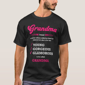 Grandma Cute Mother s Day Mother Grandma Matching T-Shirt