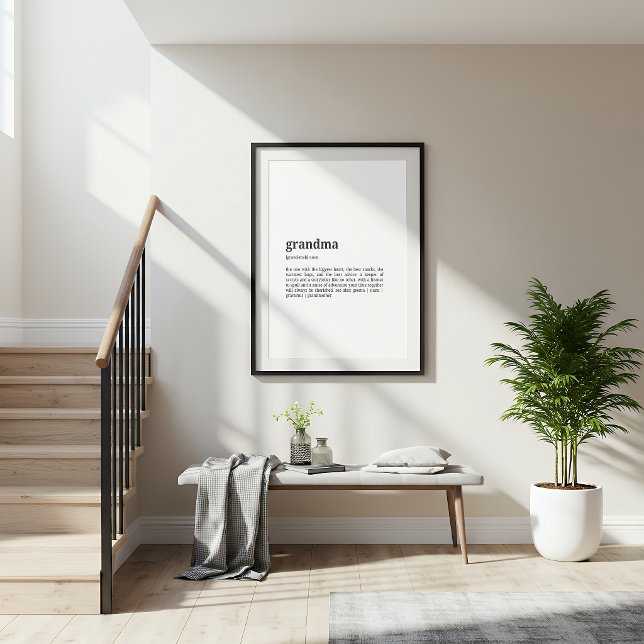 Grandma Definition Poster | Dictionary Style (Creator Uploaded)