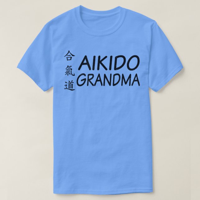 Grandma Design Aikido T-Shirt (Design Front)