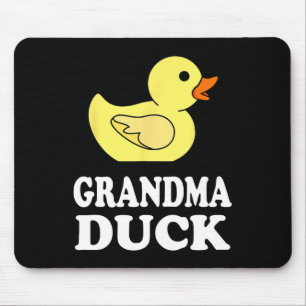 Grandma Duck Shirt Funny Mothers Day Mama Rubber D Mouse Mat