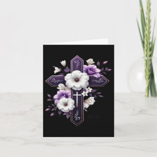 Grandma Easter Cross God Religious Faith Bysed Clo Card